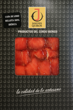 Cargar imagen en el visor de la galería, Caña de lomo bellota 100% ibérica loncheada (100g)